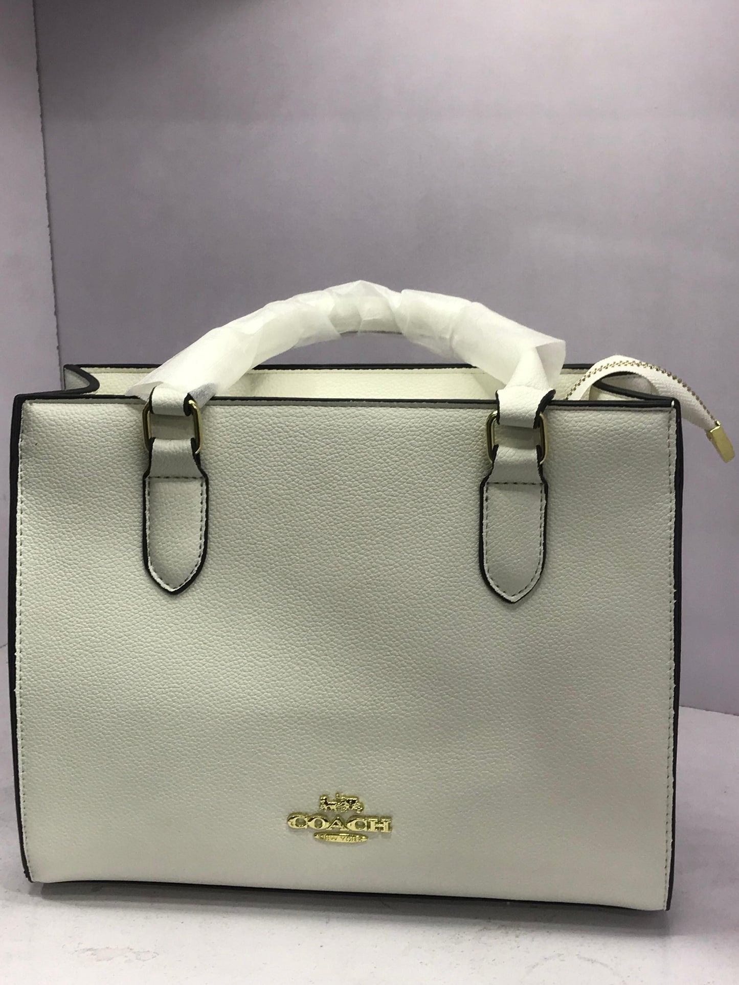 COACH White Bag
