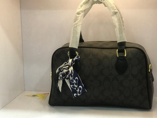 Coach dark brown bag 004