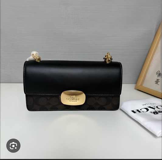 black and brown bag
